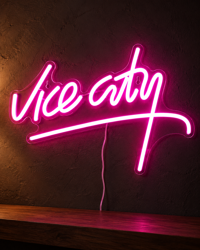 Vice City Neon Sign