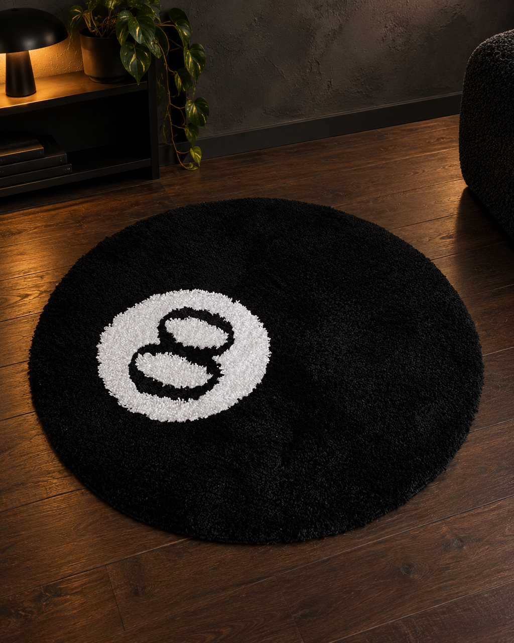 8-Ball Statement Rug — main view