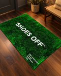 Shoes Off Green Rug — styled product view 1