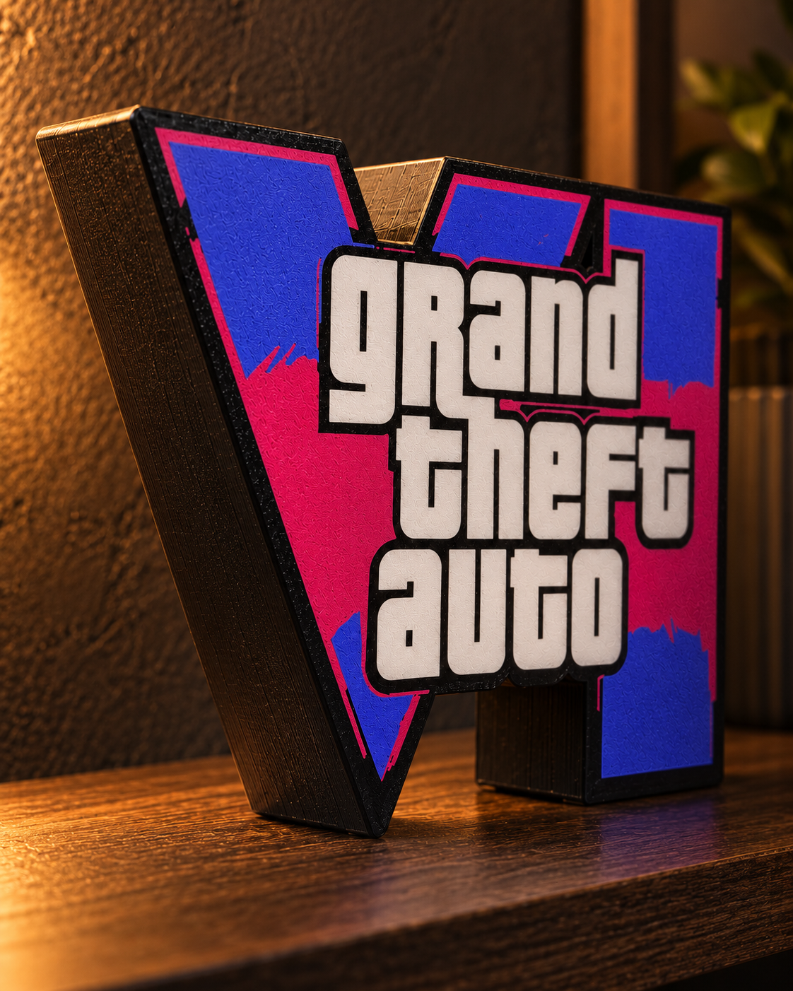 GTA VI-Inspired LED Lightbox — styled product view 3