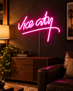 Vice City Neon Sign — styled product view 2