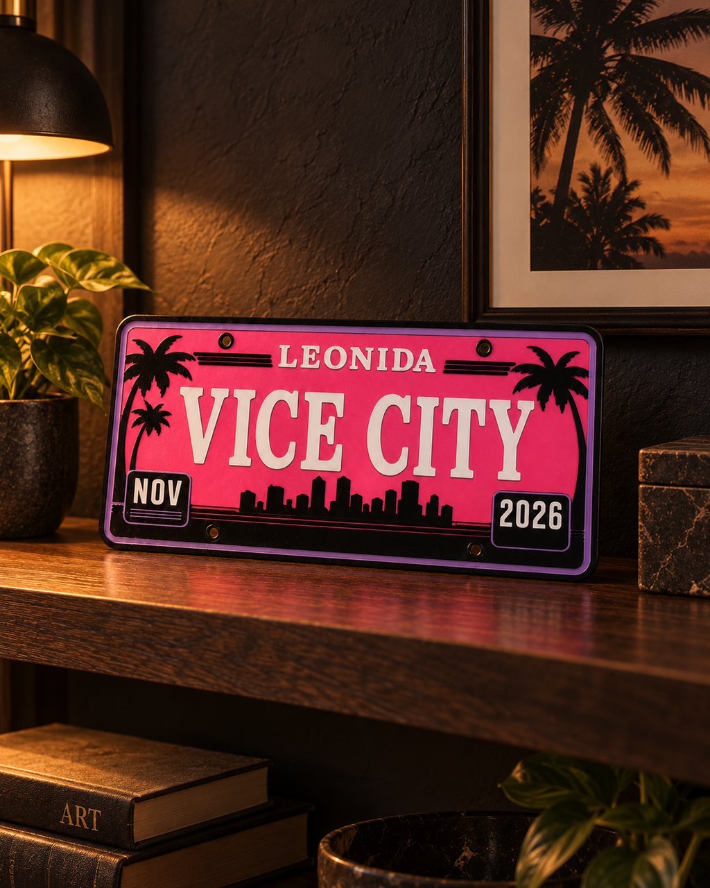Leonida Display Plate — styled product view 2