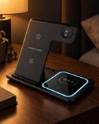 3-in-1 Ambient Charging Stand — styled product view 3