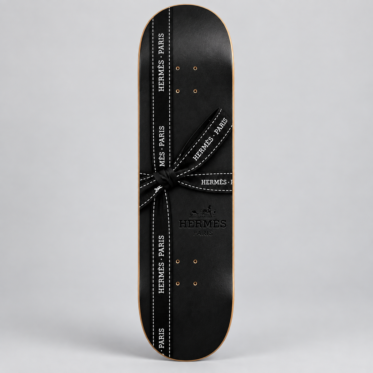 Black Ribbon 01 deck — digital design concept; supplier proof pending